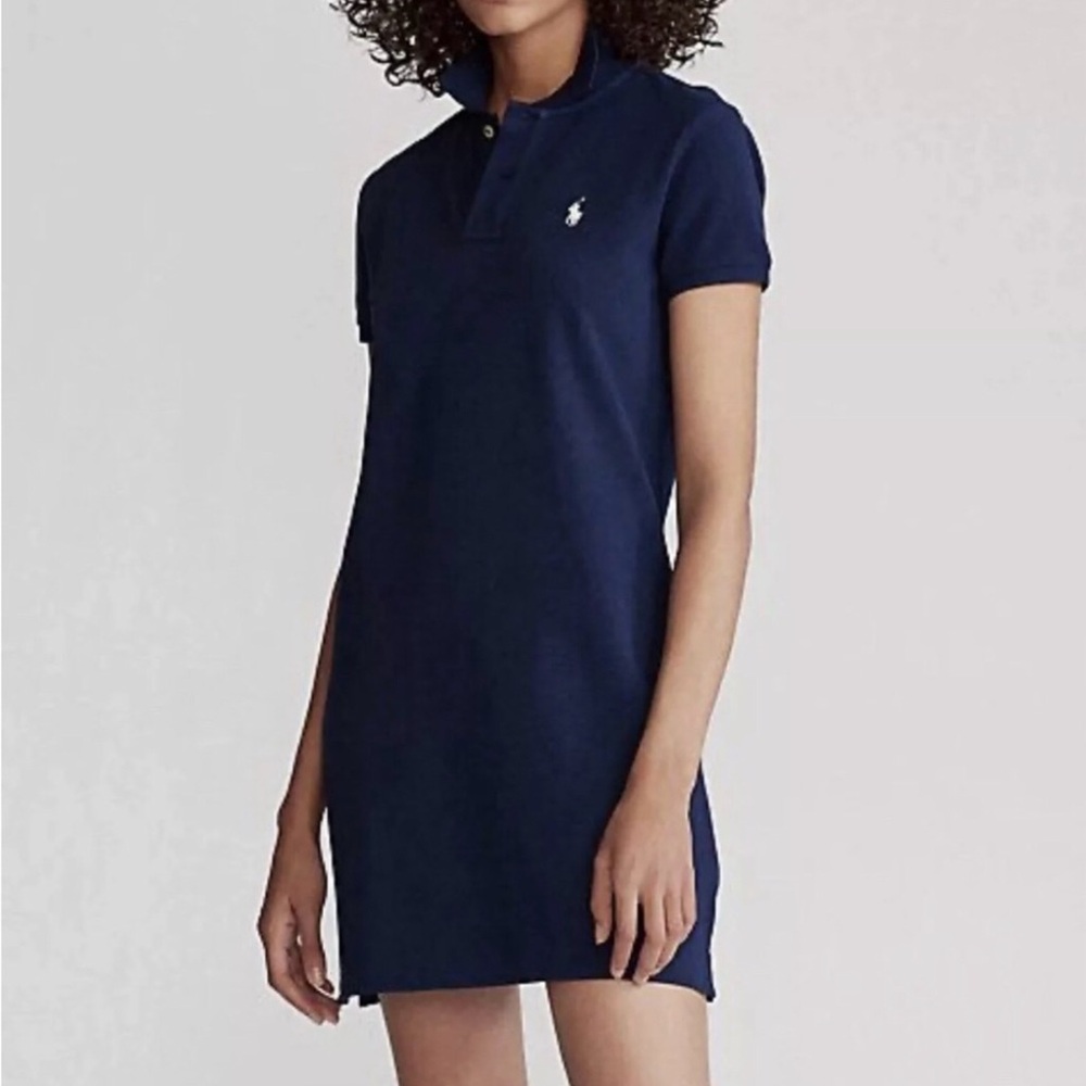 NEW Polo Ralph Lauren Mesh Mini Polo Dress | XS